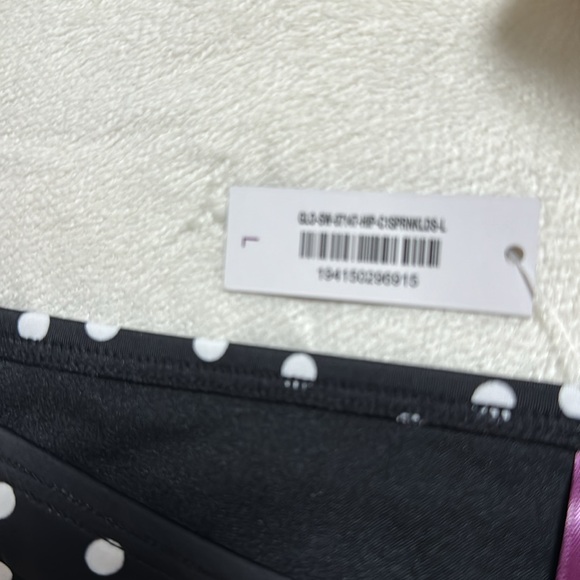 NWT Adore me black with dots Swim bottom Large - Picture 5 of 5